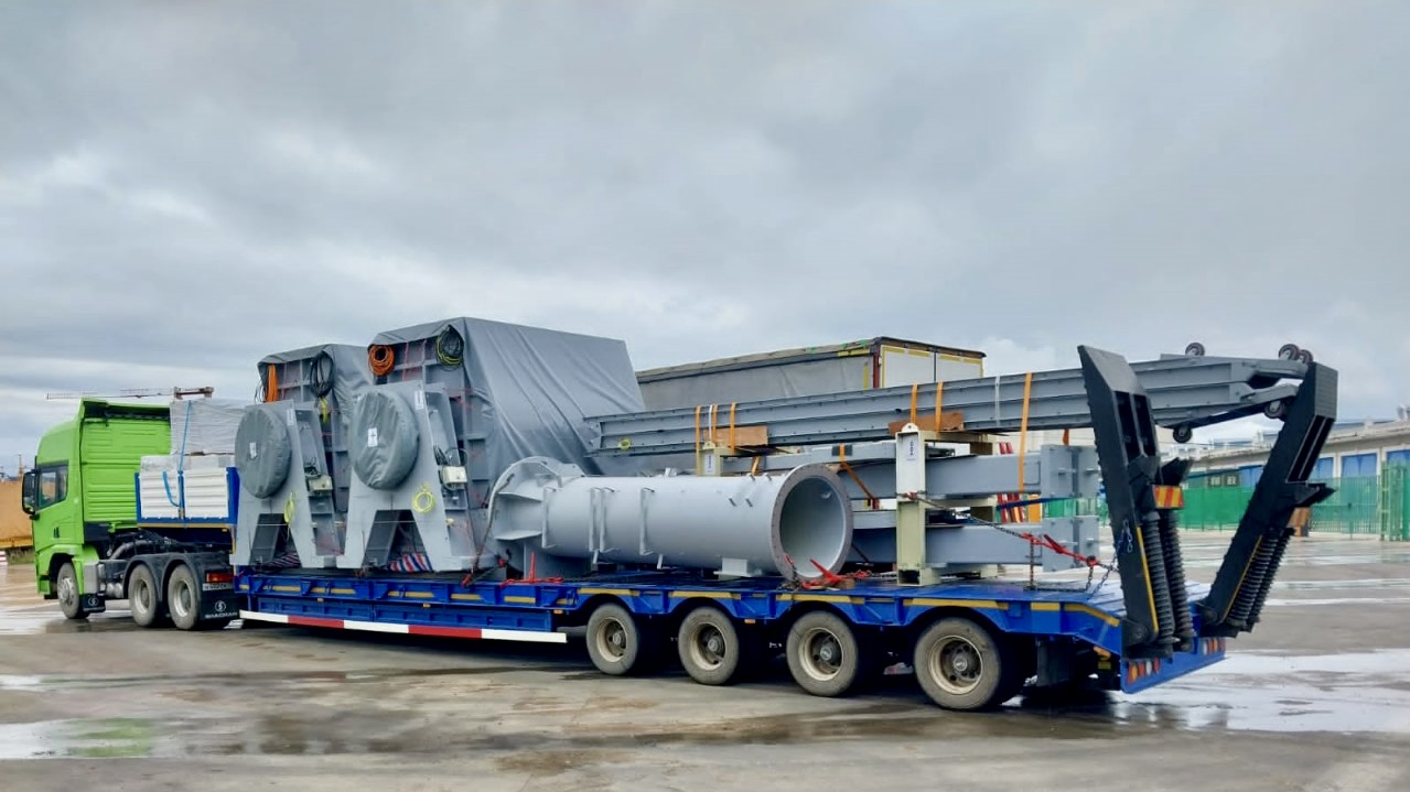 РТСБ-РУС организовала автоперевозку  негабаритного телетрапа из Шэньчжэня в Томск